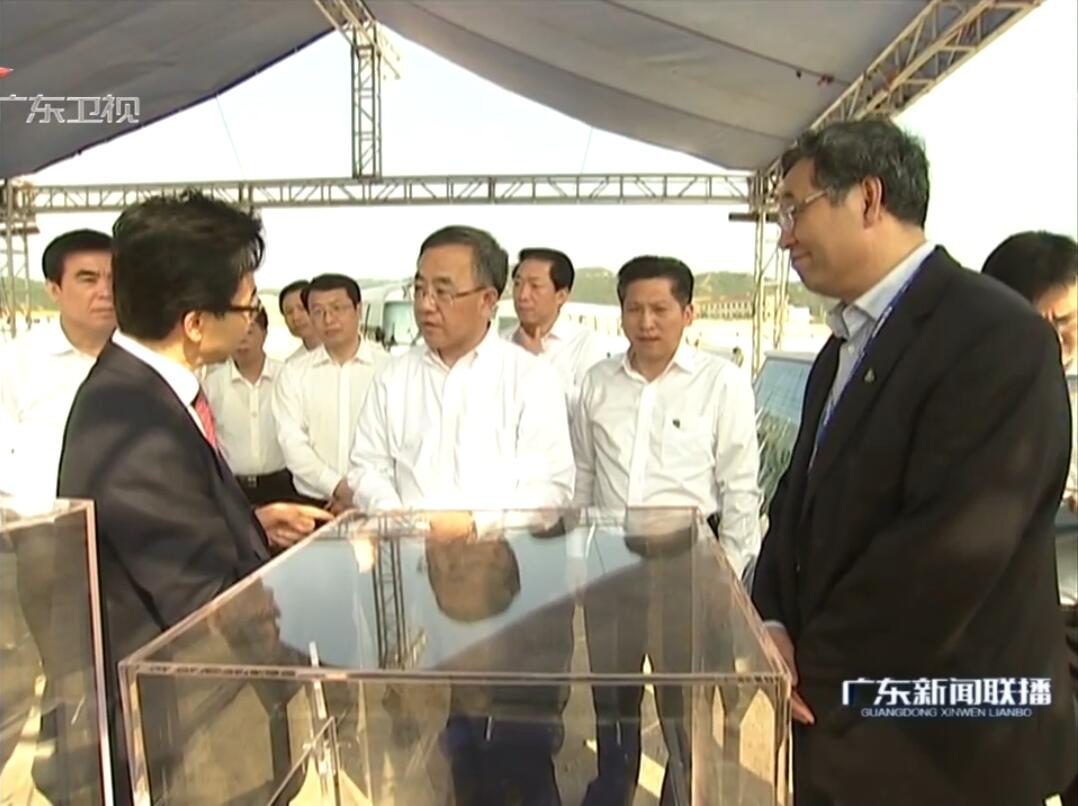 中央政治局委员、广东省委书记胡春华考察调研深汕特别合作区PP电子(中国区)官方网站中南精密铸造产业化基地